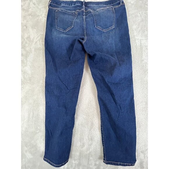 Torrid Boyfriend Straight Leg Denim Jeans Womens Vintage Stretch 40" x 29" Sz 18 - Picture 2 of 9